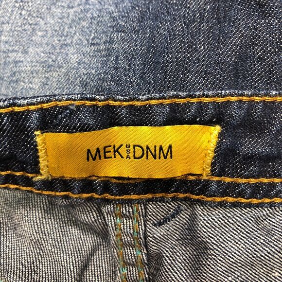 NWT MEK DNM Women Milos F.X.H Blue Denim Shorts Size 31 Dark Wash B271 -28 - Picture 8 of 16